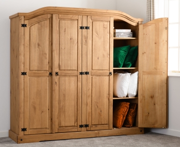 Image: 7168 - Corona 4 Door Wardrobe